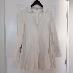 Free people shift shirt dress